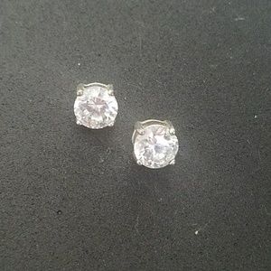 Cubic zirconia studs